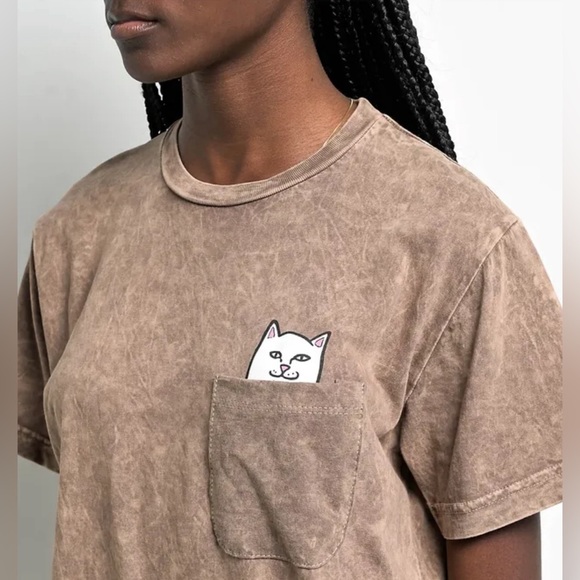 NWT! RIPNDIP TAN T-SHIRT! EPIC & EXCLUSIVE! 5 ⭐️ SHIRT ON MANY SITES! - Picture 4 of 5